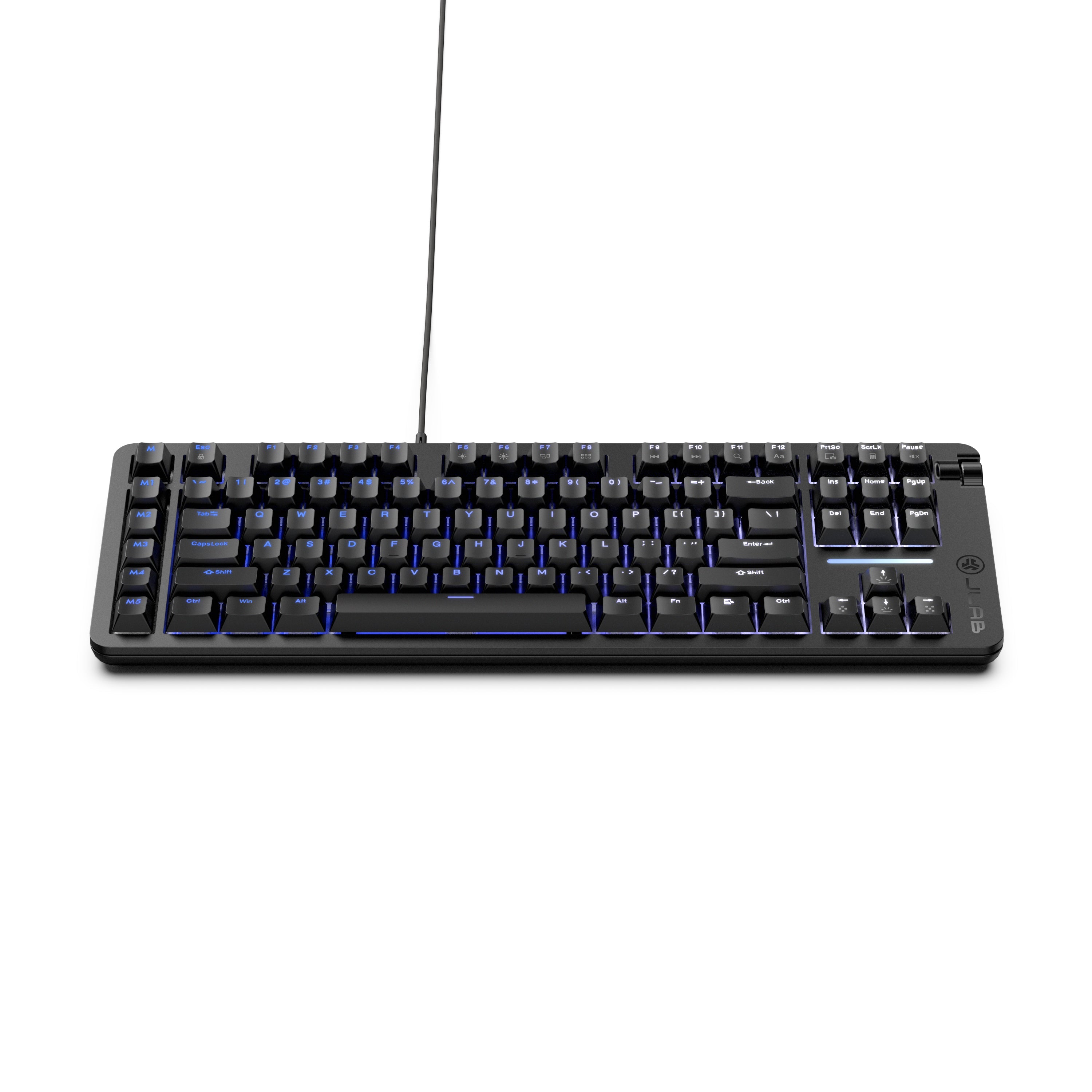 Midnight Full-Size Wired Gaming Keyboard Black