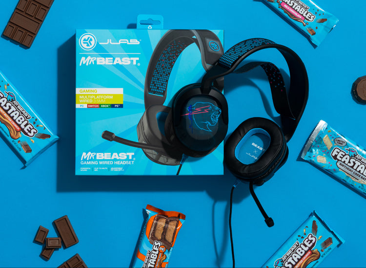 MrBeast Wired Gaming Headset Black